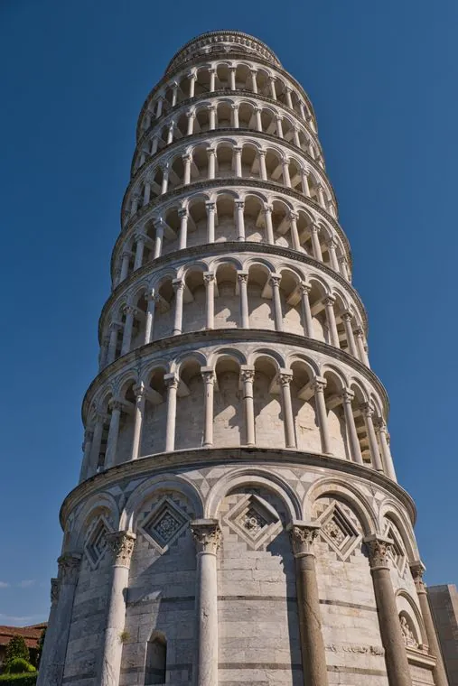 A torre inclinada de Pisa