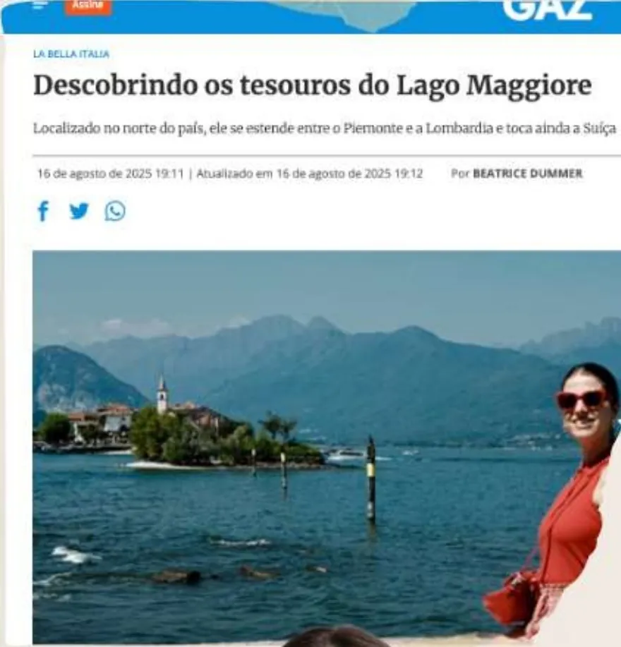 Matéria sobre o Lago Maggiore