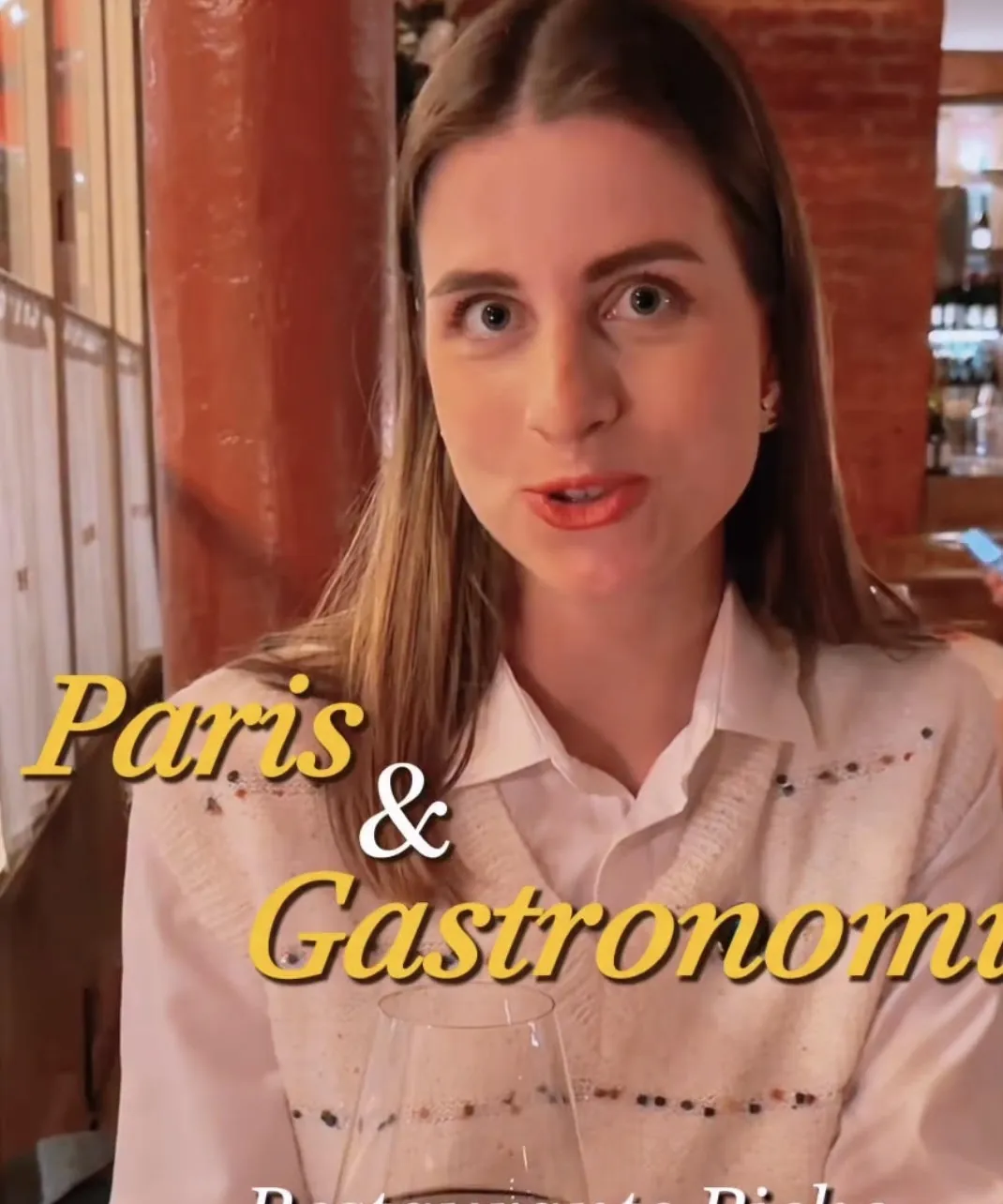 Vídeo sobre o Restaurante Biche, em Paris
